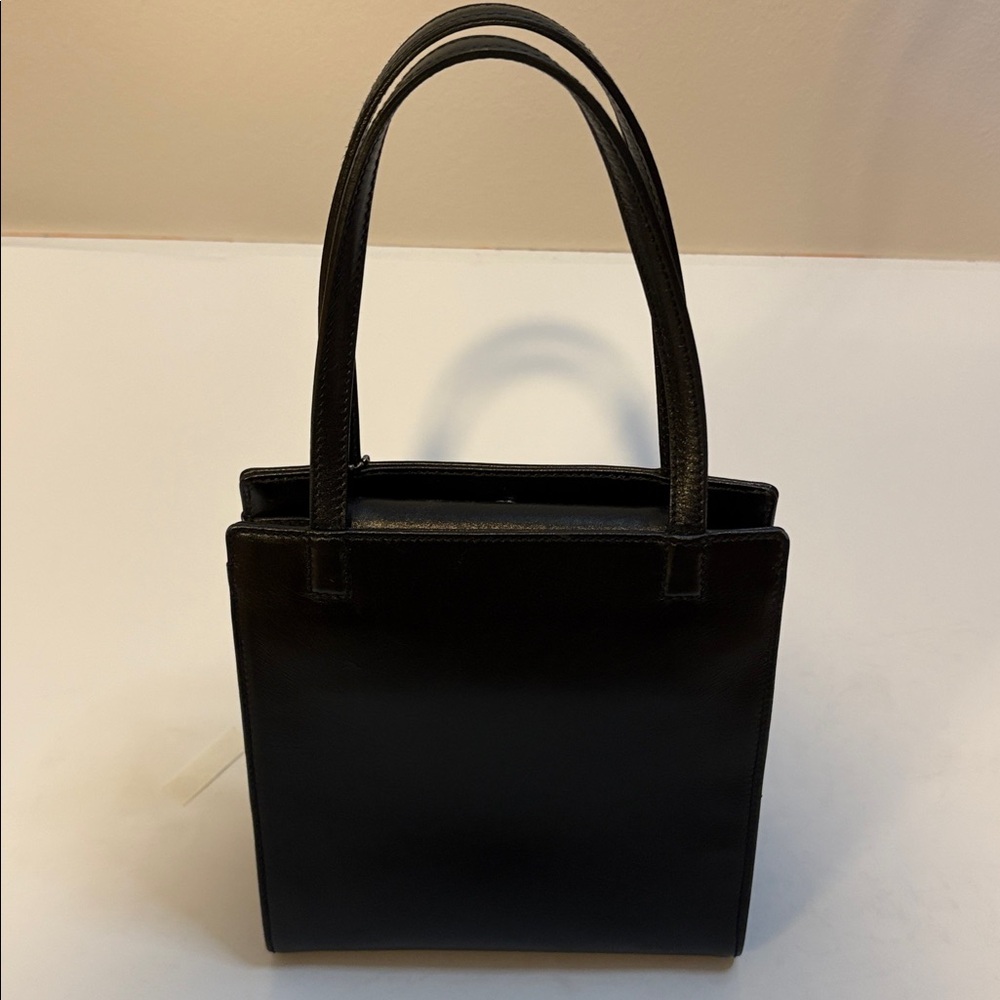 Coach vintage top handles, elegant, mini tote, black 90’s to Y2K - Picture 4 of 12